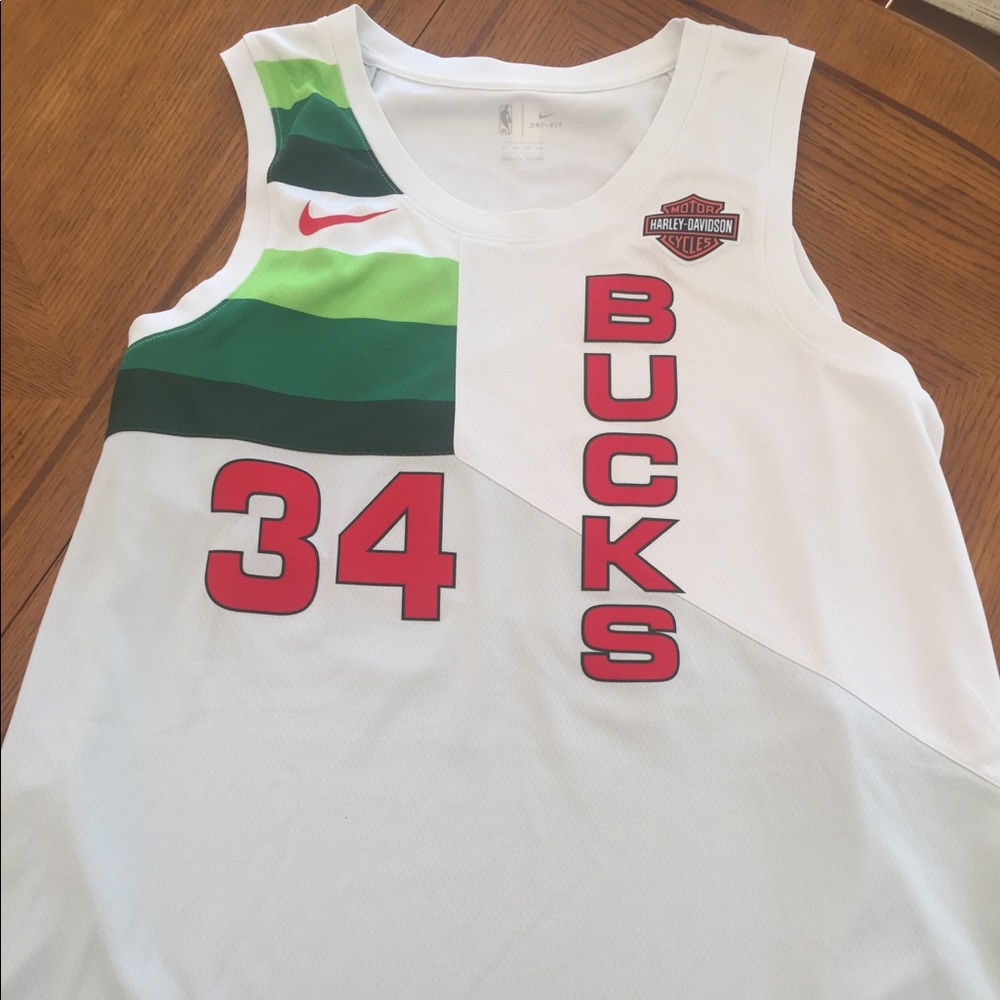 Giannis Antetokounmpo Jersey 34 Milwaukee Bucks